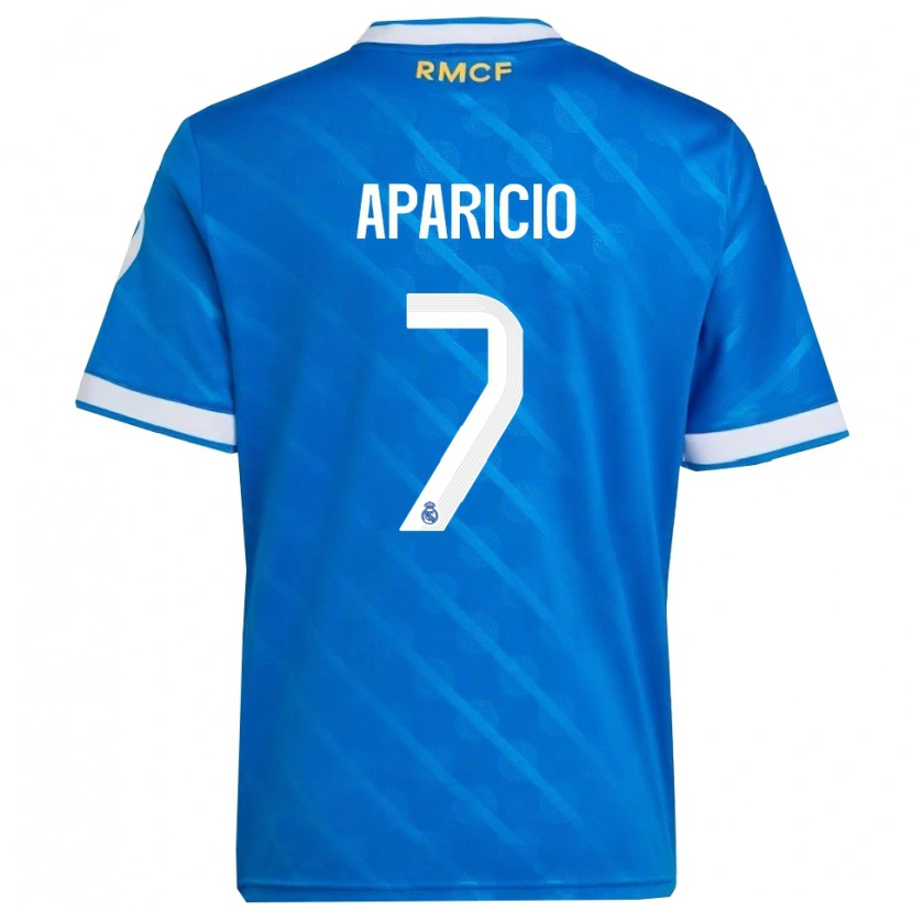 Danxen Herren Esteban Aparicio #7 Blau Weiß Ausweichtrikot Trikot 2025/26 T-Shirt Schweiz
