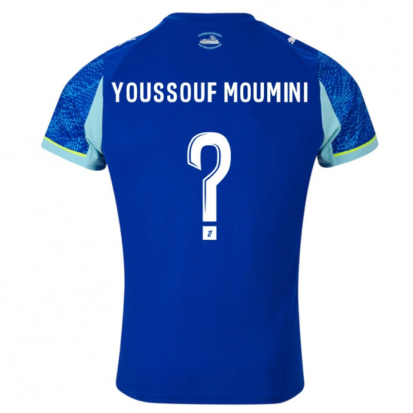 Danxen Herren Yakine Youssouf Moumini #0 Himmelblau Weiß Ausweichtrikot Trikot 2025/26 T-Shirt Schweiz