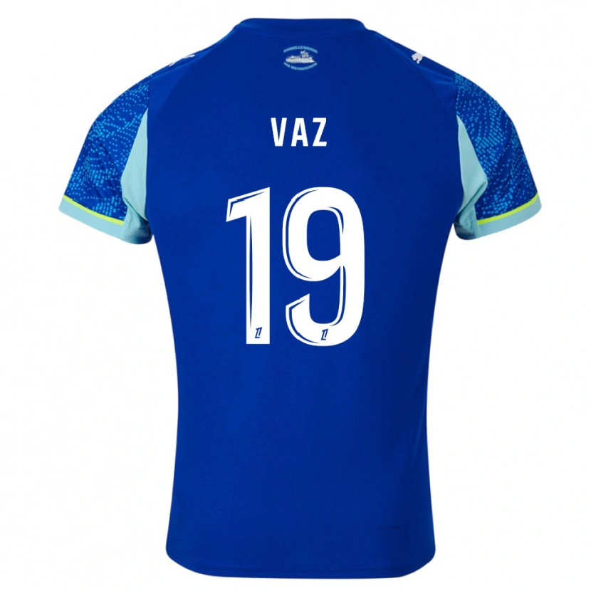 Danxen Herren Robinio Vaz #19 Himmelblau Weiß Ausweichtrikot Trikot 2025/26 T-Shirt Schweiz