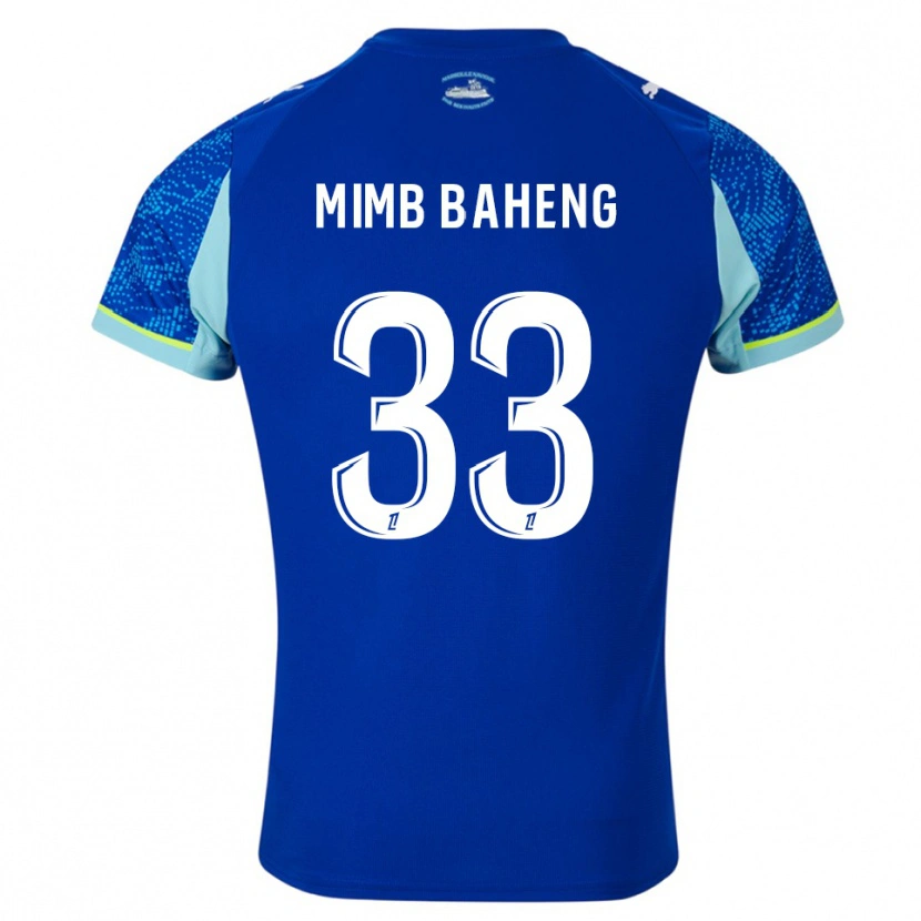 Danxen Herren Rony Mimb Baheng #33 Himmelblau Weiß Ausweichtrikot Trikot 2025/26 T-Shirt Schweiz
