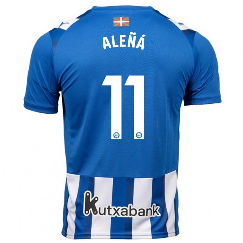 Danxen Damen Carles Aleñá #11 Blau Weiß Heimtrikot Trikot 2025/26 T-Shirt Schweiz