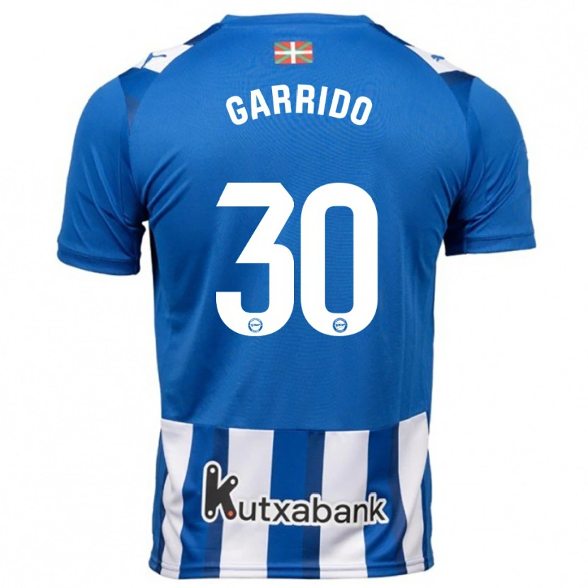 Danxen Damen Iván Garrido #30 Blau Weiß Heimtrikot Trikot 2025/26 T-Shirt Schweiz