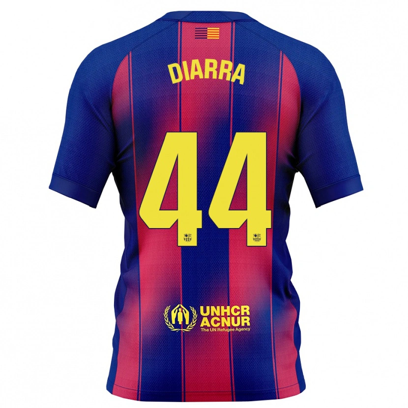 Danxen Damen Ibrahim Diarra #44 Blau Rot Heimtrikot Trikot 2025/26 T-Shirt Schweiz