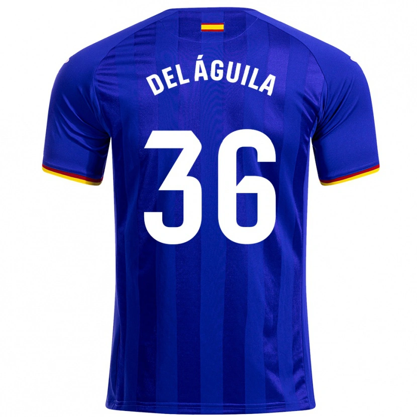 Danxen Damen Ángel Del Águila #36 Blau Rot Gelb Heimtrikot Trikot 2025/26 T-Shirt Schweiz