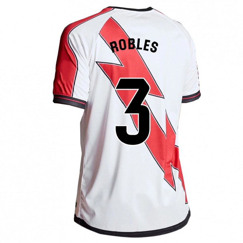 Danxen Damen Diego Robles #3 Weiß Rot Heimtrikot Trikot 2025/26 T-Shirt Schweiz