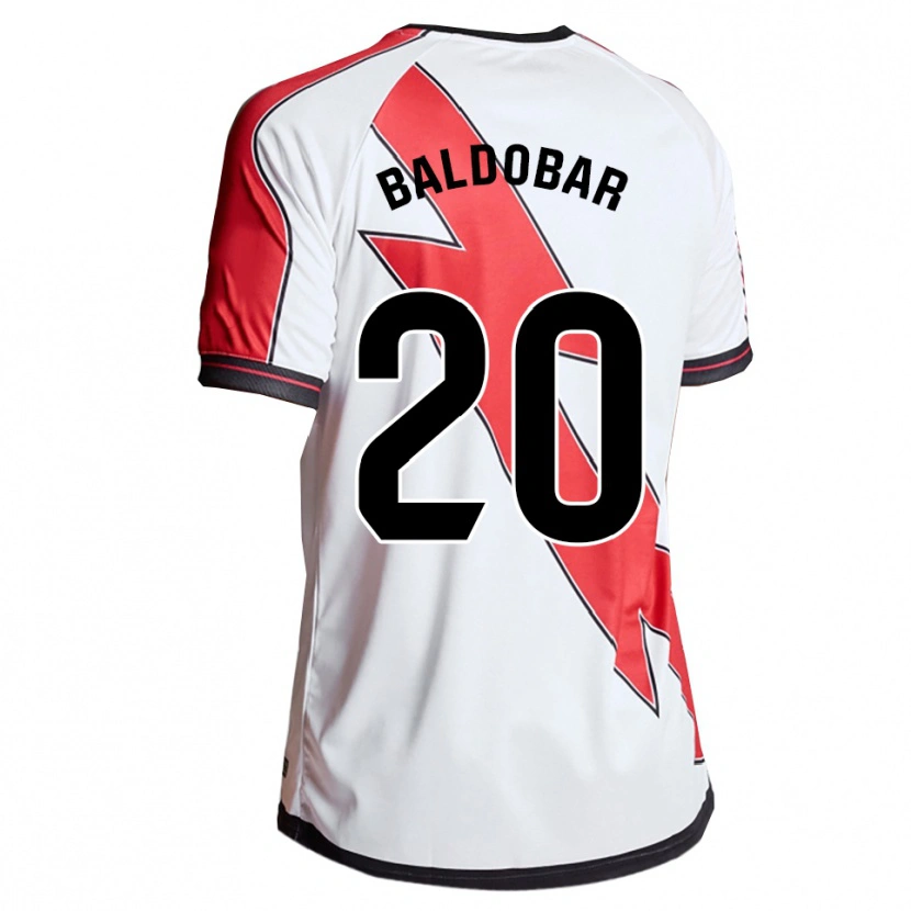 Danxen Damen Javi Baldobar #20 Weiß Rot Heimtrikot Trikot 2025/26 T-Shirt Schweiz