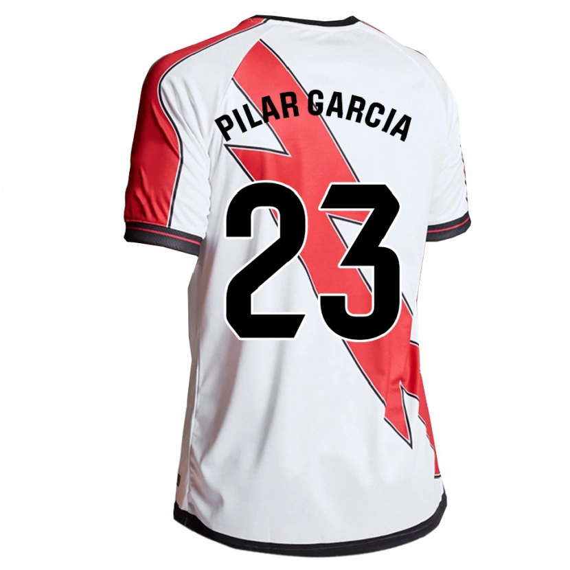 Danxen Damen María Pilar García Villalba #23 Weiß Rot Heimtrikot Trikot 2025/26 T-Shirt Schweiz