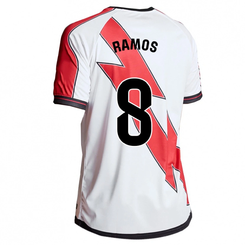 Danxen Damen Iván Ramos #8 Weiß Rot Heimtrikot Trikot 2025/26 T-Shirt Schweiz