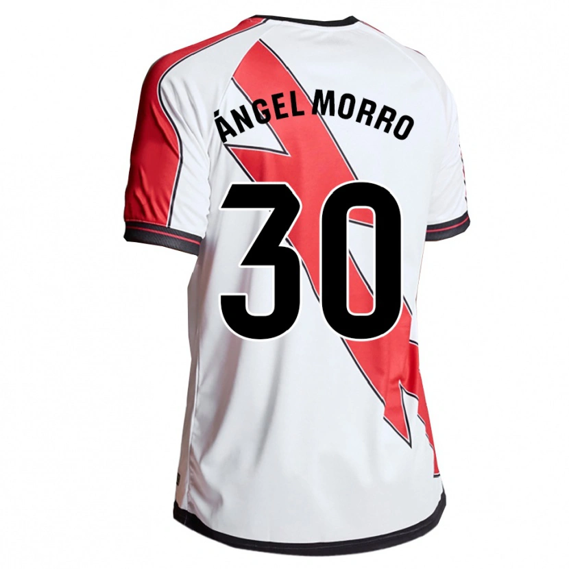 Danxen Damen Miguel Ángel Morro #30 Weiß Rot Heimtrikot Trikot 2025/26 T-Shirt Schweiz