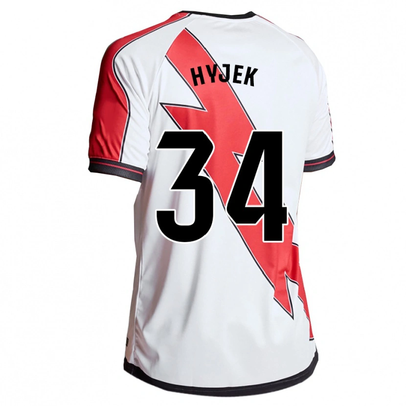 Danxen Damen David Hyjek #34 Weiß Rot Heimtrikot Trikot 2025/26 T-Shirt Schweiz