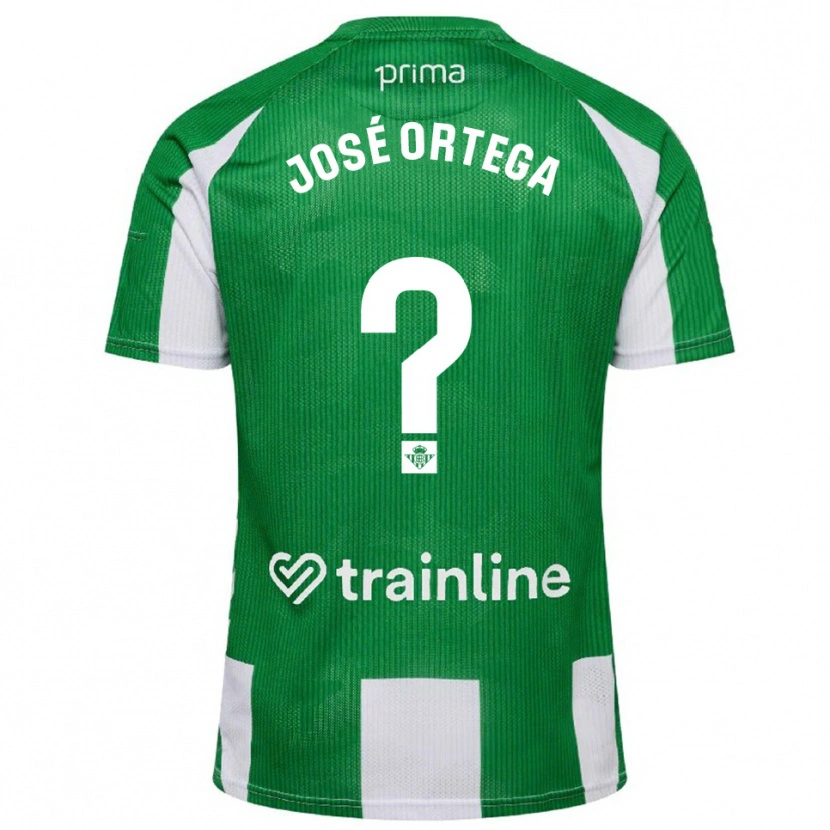 Danxen Damen José Ortega #0 Grün Weiß Heimtrikot Trikot 2025/26 T-Shirt Schweiz