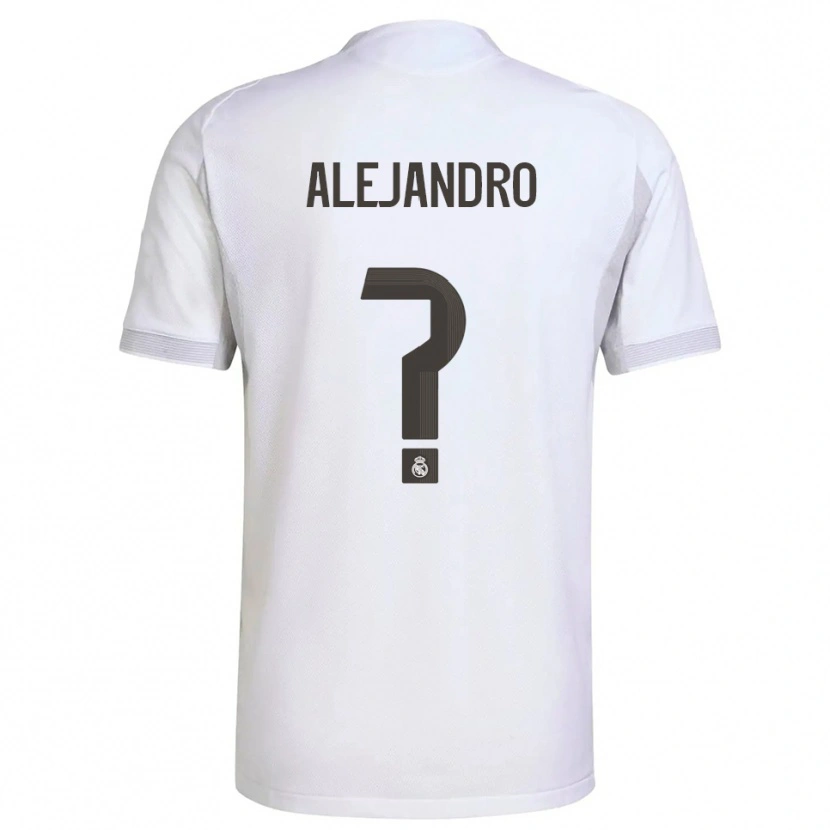 Danxen Damen Alejandro Hernández #0 Weiß Gelb Heimtrikot Trikot 2025/26 T-Shirt Schweiz