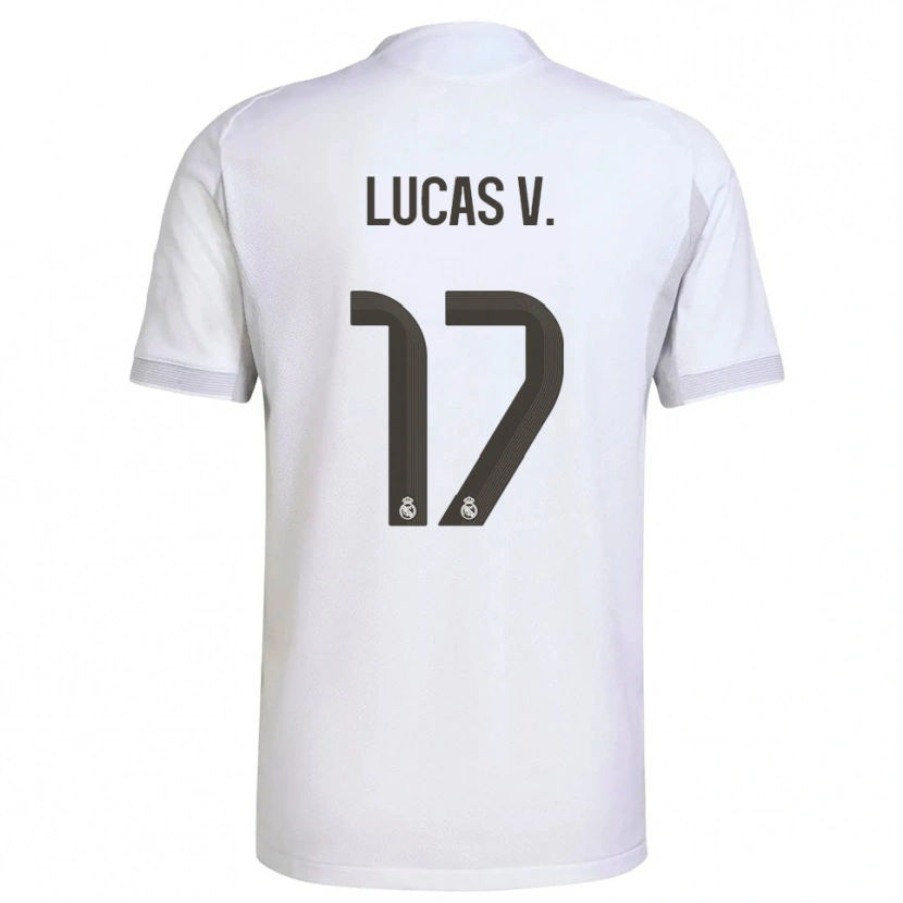 Danxen Damen Lucas Vazquez #17 Weiß Gelb Heimtrikot Trikot 2025/26 T-Shirt Schweiz
