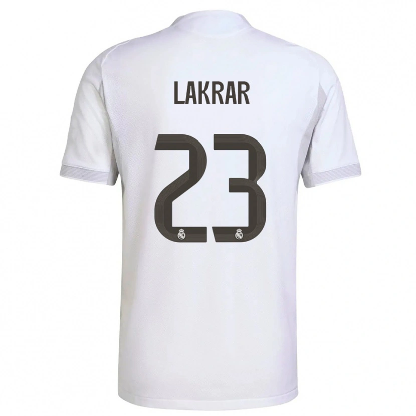 Danxen Damen Maëlle Lakrar #23 Weiß Gelb Heimtrikot Trikot 2025/26 T-Shirt Schweiz