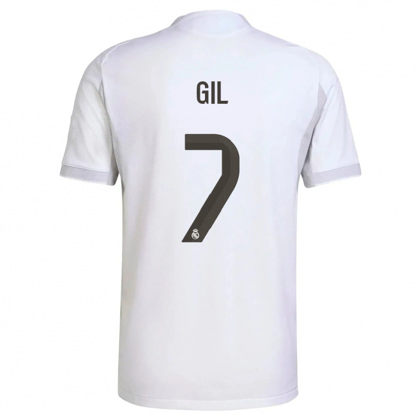 Danxen Damen Iker Gil #7 Weiß Gelb Heimtrikot Trikot 2025/26 T-Shirt Schweiz