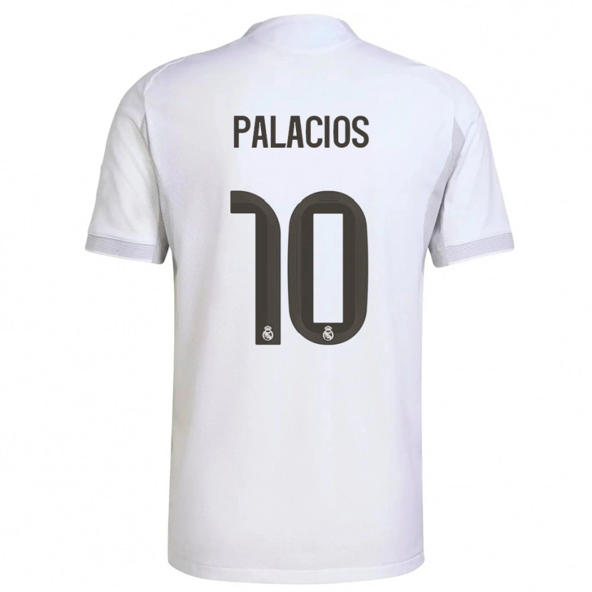 Danxen Damen César Palacios #10 Weiß Gelb Heimtrikot Trikot 2025/26 T-Shirt Schweiz