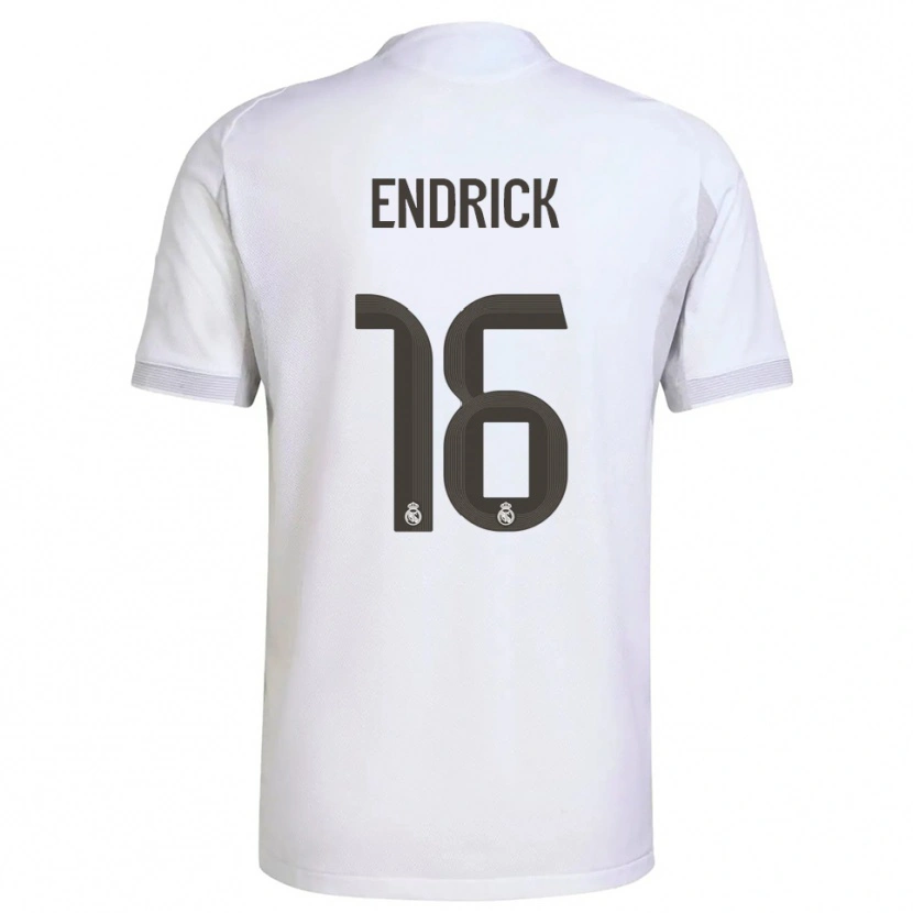 Danxen Damen Endrick #16 Weiß Gelb Heimtrikot Trikot 2025/26 T-Shirt Schweiz