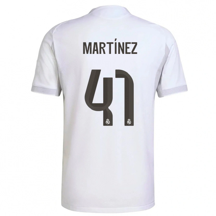 Danxen Damen Joan Martínez #41 Weiß Gelb Heimtrikot Trikot 2025/26 T-Shirt Schweiz