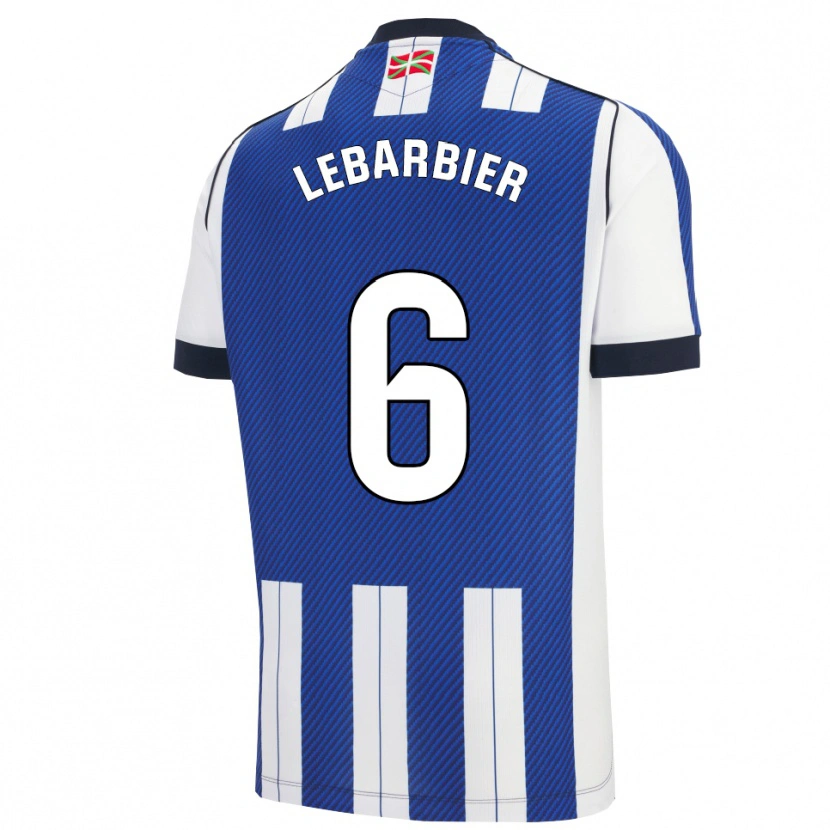 Danxen Damen Alex Lebarbier #6 Blau Weiß Heimtrikot Trikot 2025/26 T-Shirt Schweiz