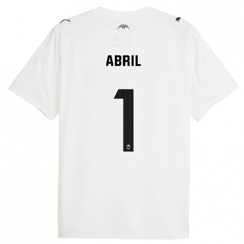 Danxen Damen Vicent Abril #1 Weiß Schwarz Heimtrikot Trikot 2025/26 T-Shirt Schweiz