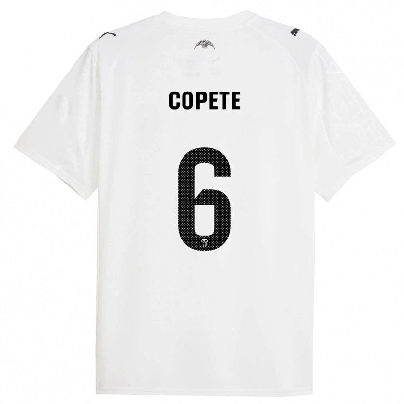 Danxen Damen José Copete #6 Weiß Schwarz Heimtrikot Trikot 2025/26 T-Shirt Schweiz
