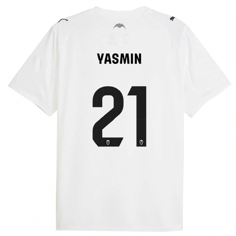Danxen Damen Yasmin Katie Mrabet Slack #21 Weiß Schwarz Heimtrikot Trikot 2025/26 T-Shirt Schweiz