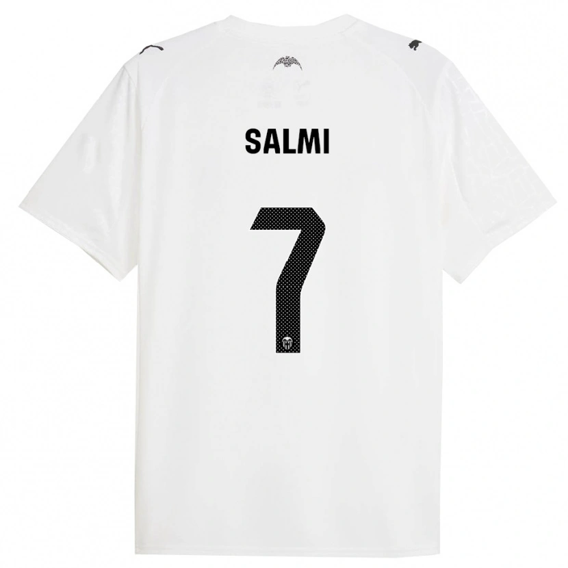 Danxen Damen Iina Salmi #7 Weiß Schwarz Heimtrikot Trikot 2025/26 T-Shirt Schweiz