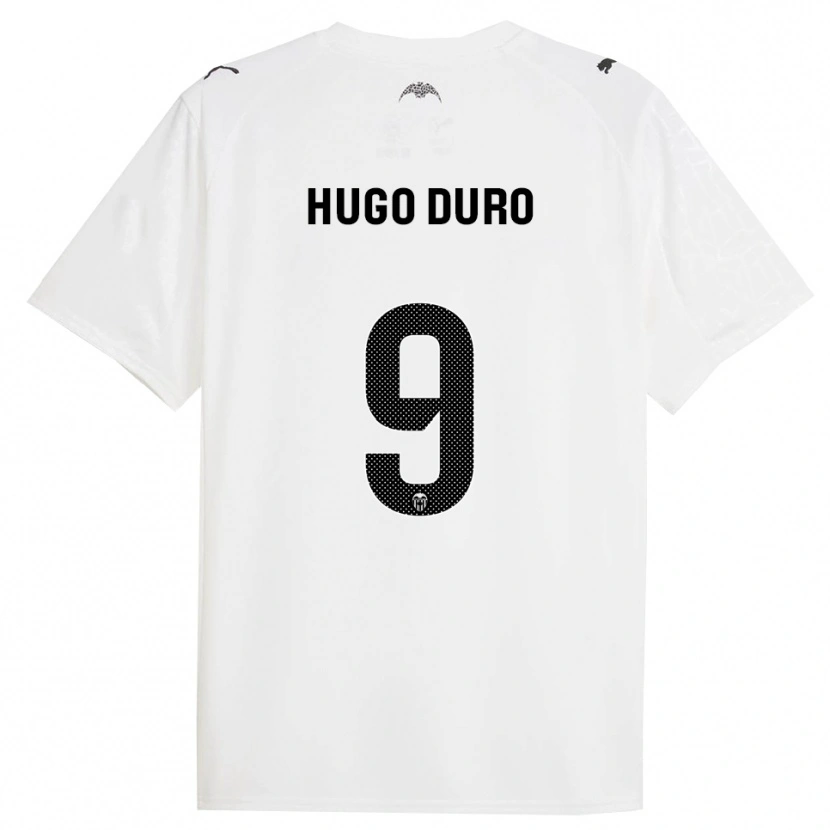 Danxen Damen Hugo Duro #9 Weiß Schwarz Heimtrikot Trikot 2025/26 T-Shirt Schweiz