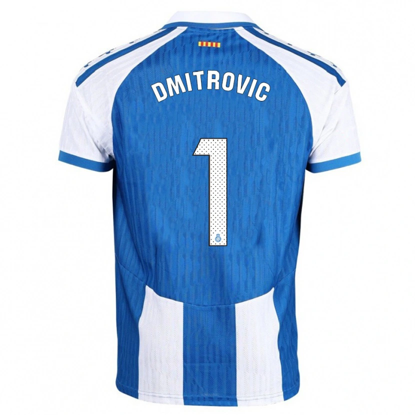 Danxen Damen Marko Dmitrovic #1 Blau Weiß Heimtrikot Trikot 2025/26 T-Shirt Schweiz