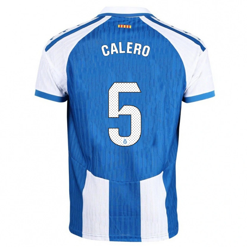 Danxen Damen Fernando Calero #5 Blau Weiß Heimtrikot Trikot 2025/26 T-Shirt Schweiz