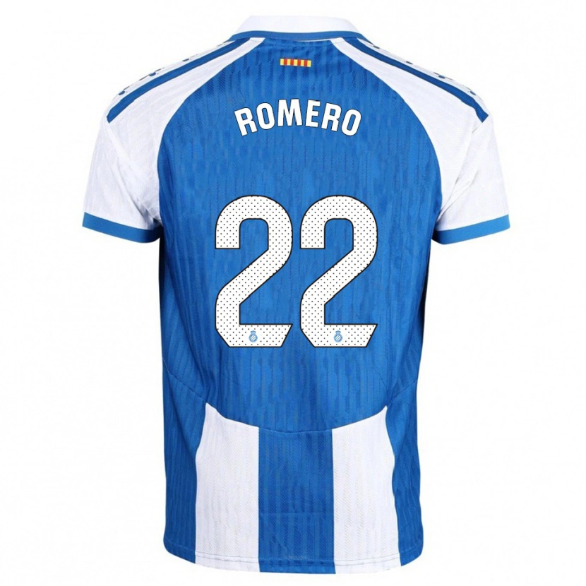 Danxen Damen Carlos Romero #22 Blau Weiß Heimtrikot Trikot 2025/26 T-Shirt Schweiz