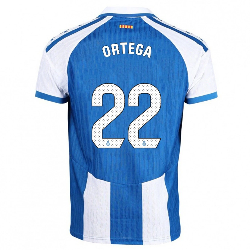 Danxen Damen Ricard Ortega #22 Blau Weiß Heimtrikot Trikot 2025/26 T-Shirt Schweiz