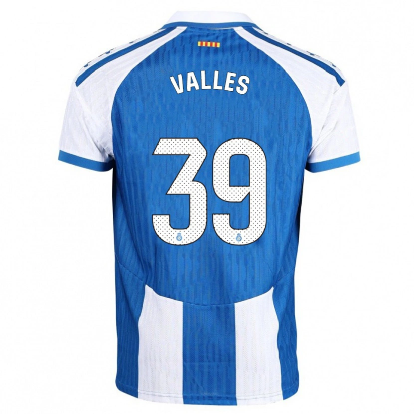 Danxen Damen Gastón Valles #39 Blau Weiß Heimtrikot Trikot 2025/26 T-Shirt Schweiz