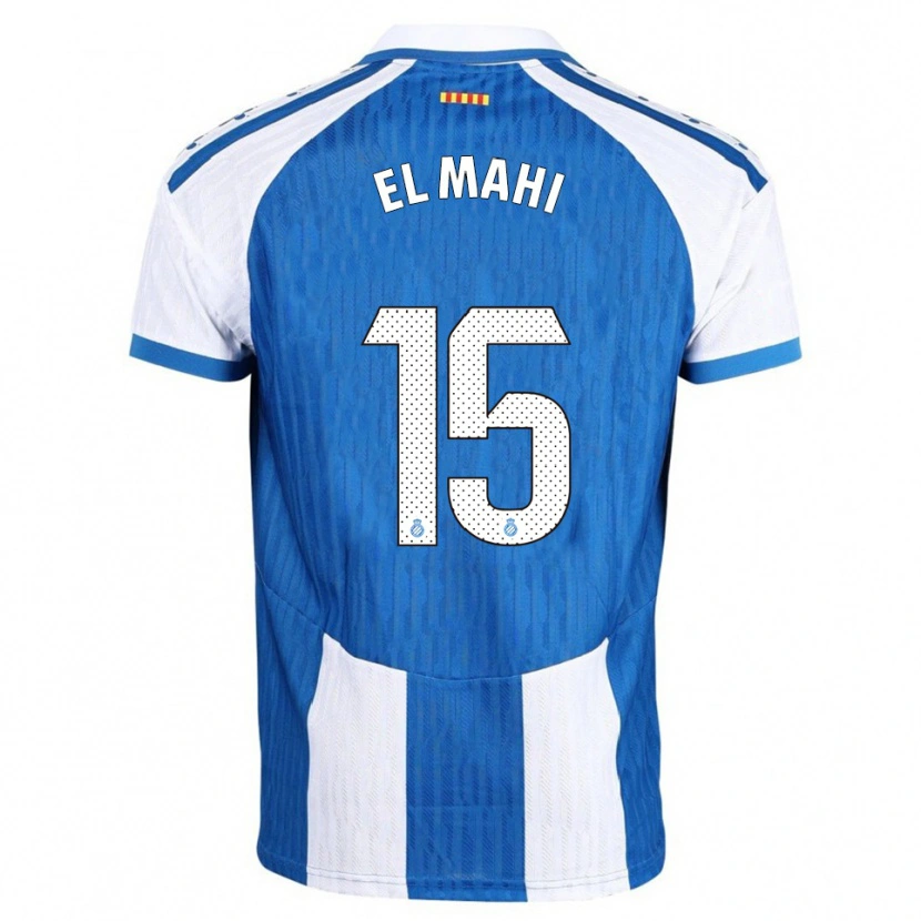 Danxen Damen Mohamed El Mahi #15 Blau Weiß Heimtrikot Trikot 2025/26 T-Shirt Schweiz