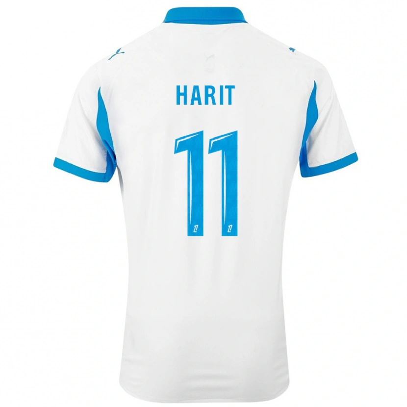 Danxen Damen Amine Harit #11 Weiß Himmelblau Heimtrikot Trikot 2025/26 T-Shirt Schweiz