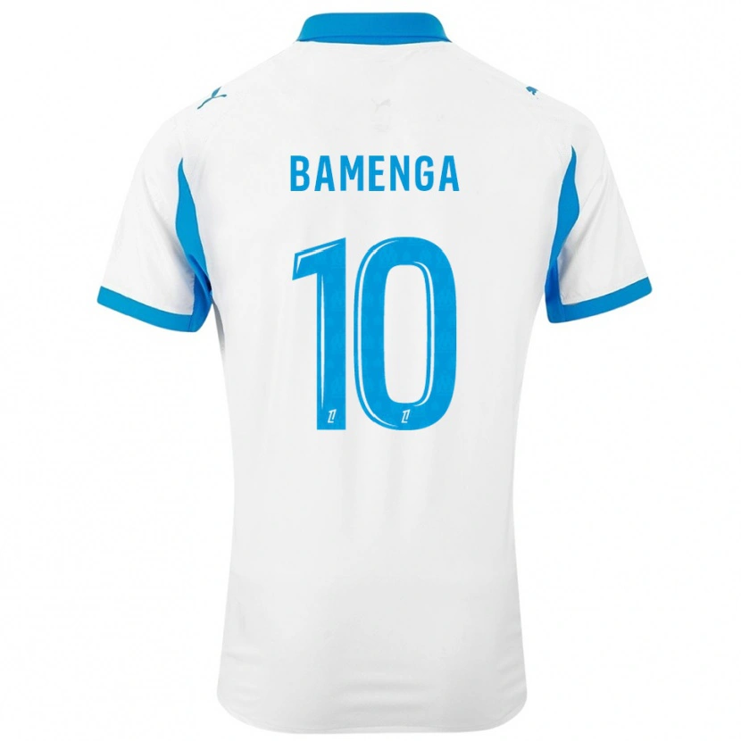Danxen Damen Naomie Bamenga #10 Weiß Himmelblau Heimtrikot Trikot 2025/26 T-Shirt Schweiz