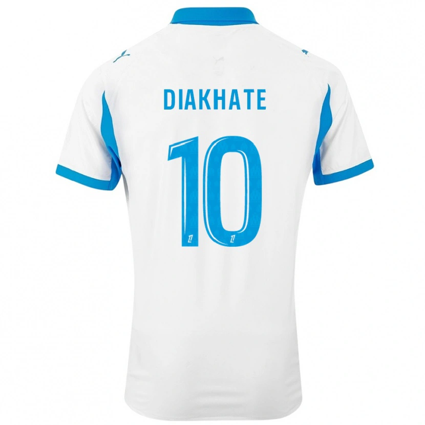 Danxen Damen Ndeye Awa Diakhaté #10 Weiß Himmelblau Heimtrikot Trikot 2025/26 T-Shirt Schweiz