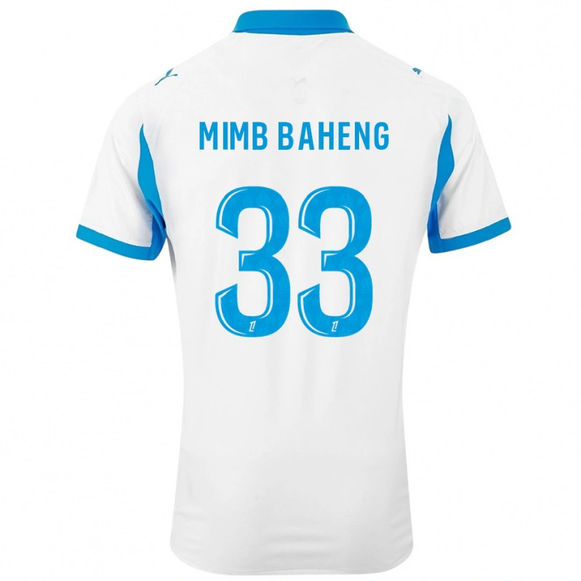 Danxen Damen Rony Mimb Baheng #33 Weiß Himmelblau Heimtrikot Trikot 2025/26 T-Shirt Schweiz