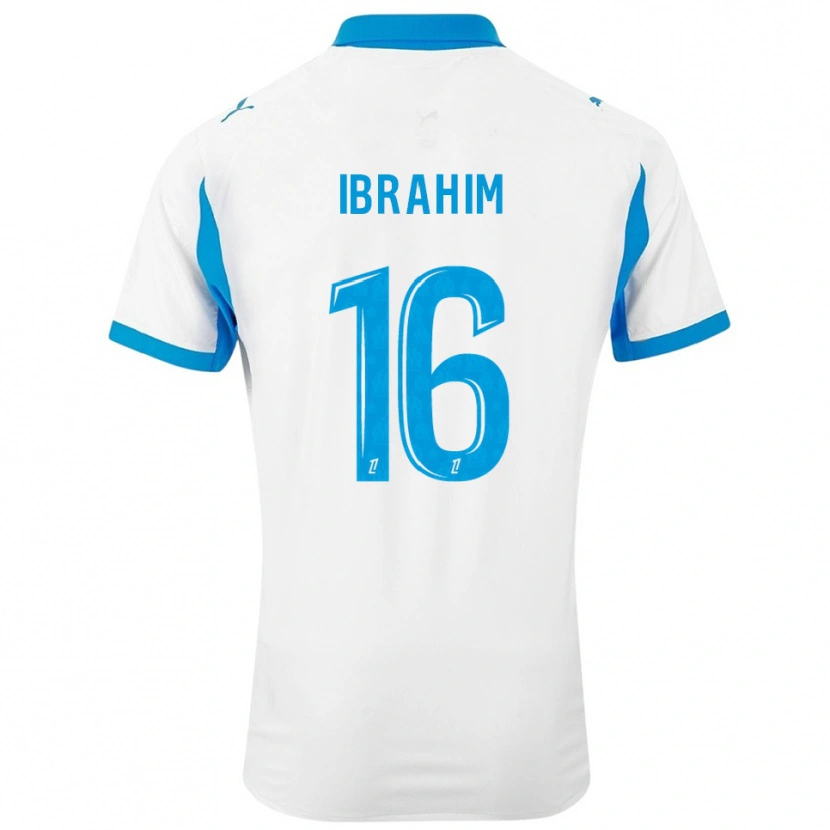 Danxen Damen Ayman Ibrahim #16 Weiß Himmelblau Heimtrikot Trikot 2025/26 T-Shirt Schweiz