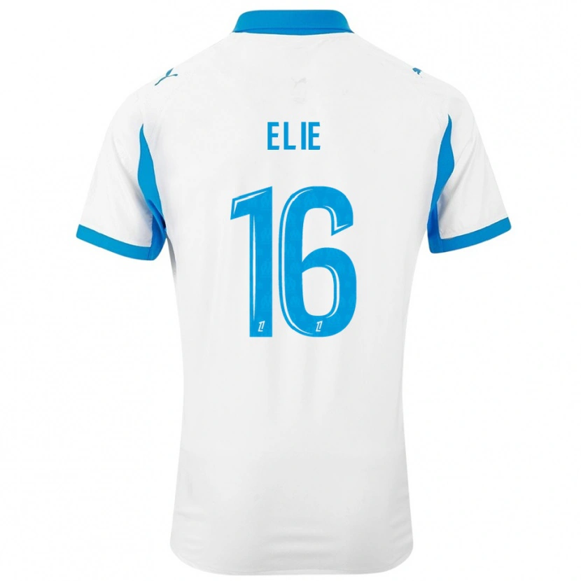Danxen Damen Anaïs Elie #16 Weiß Himmelblau Heimtrikot Trikot 2025/26 T-Shirt Schweiz