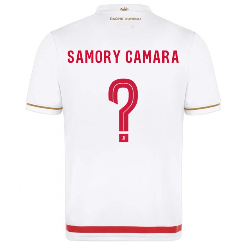 Danxen Damen Verges Samory Camara #0 Rot Weiß Heimtrikot Trikot 2025/26 T-Shirt Schweiz