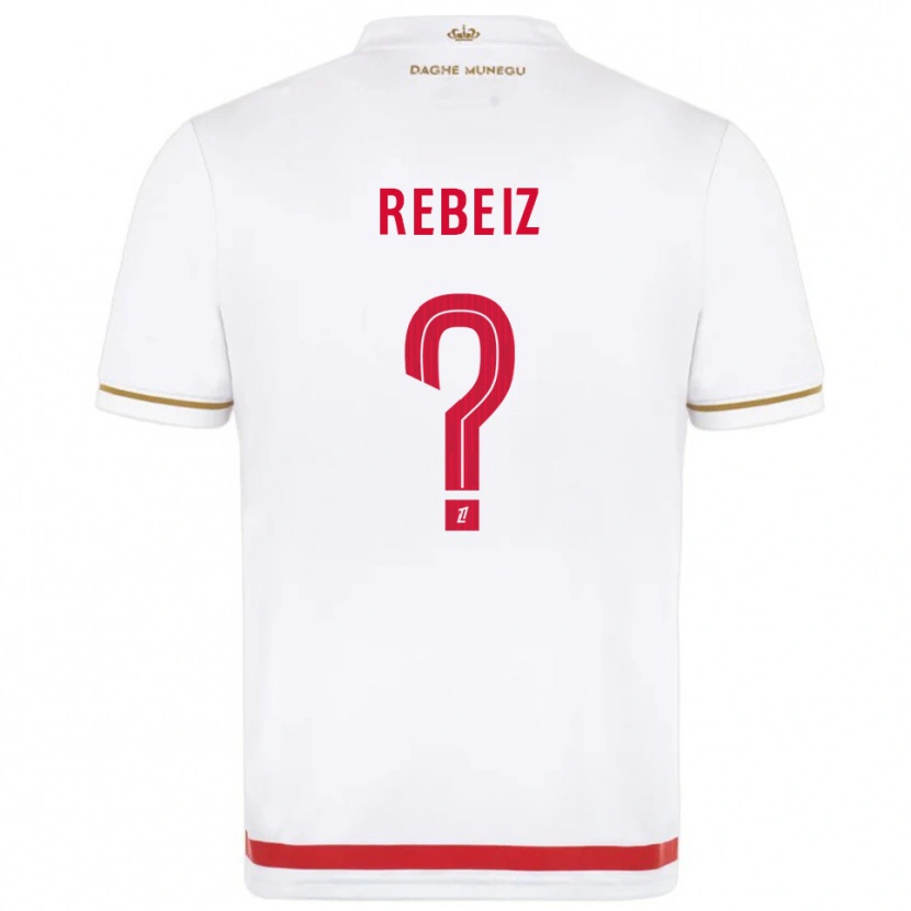 Danxen Damen Georges Rebeiz #0 Rot Weiß Heimtrikot Trikot 2025/26 T-Shirt Schweiz