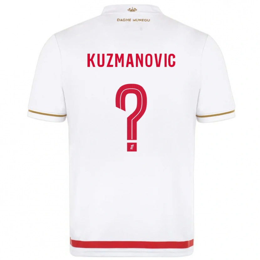 Danxen Damen Dejan Kuzmanovic #0 Rot Weiß Heimtrikot Trikot 2025/26 T-Shirt Schweiz