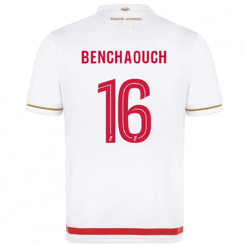 Danxen Damen Yanis Benchaouch #16 Rot Weiß Heimtrikot Trikot 2025/26 T-Shirt Schweiz