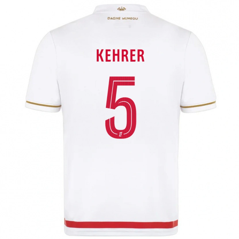 Danxen Damen Thilo Kehrer #5 Rot Weiß Heimtrikot Trikot 2025/26 T-Shirt Schweiz