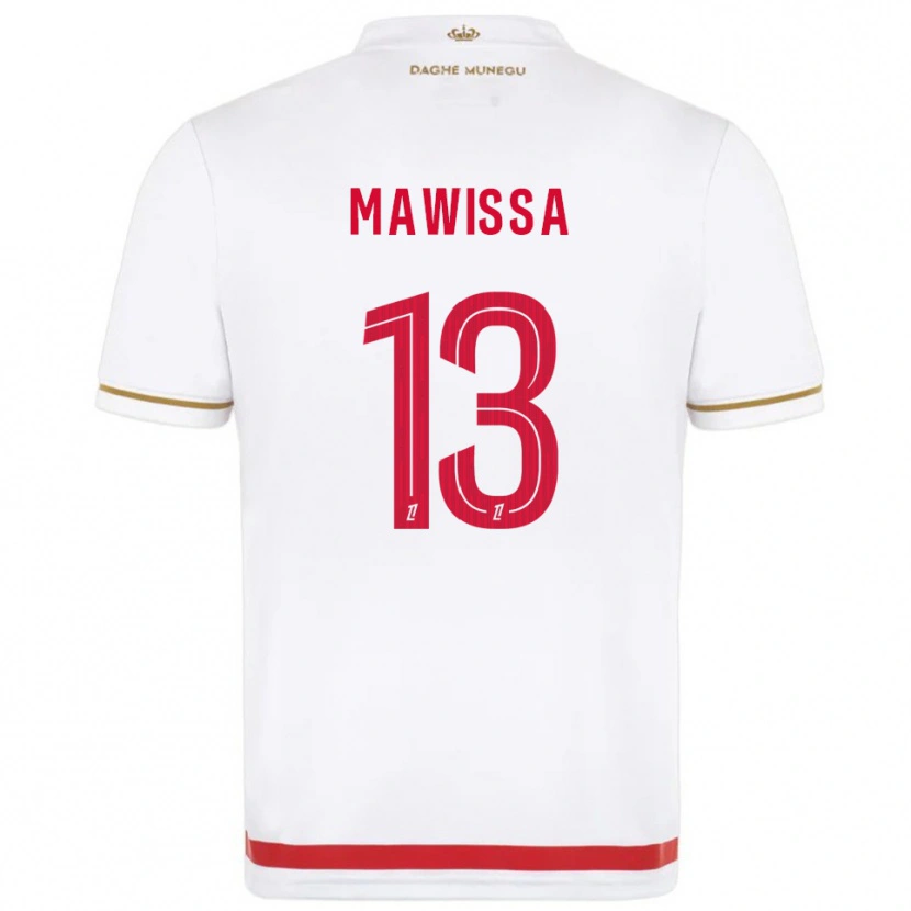 Danxen Damen Christian Mawissa #13 Rot Weiß Heimtrikot Trikot 2025/26 T-Shirt Schweiz