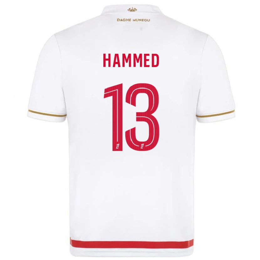 Danxen Damen Maher Hammed #13 Rot Weiß Heimtrikot Trikot 2025/26 T-Shirt Schweiz