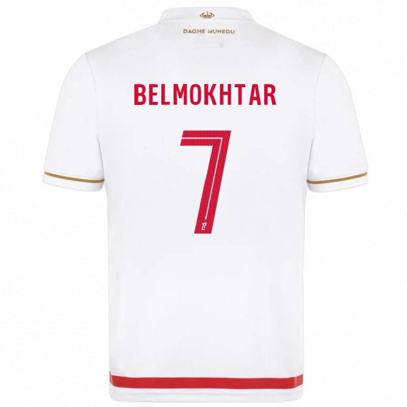 Danxen Damen Ilies Belmokhtar #7 Rot Weiß Heimtrikot Trikot 2025/26 T-Shirt Schweiz