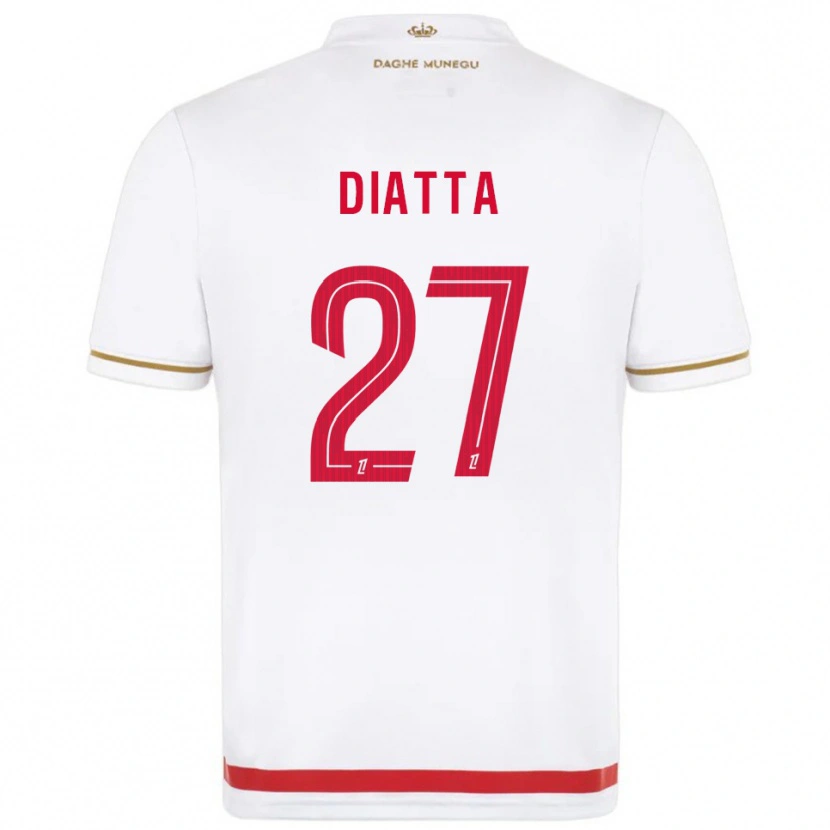 Danxen Damen Krépin Diatta #27 Rot Weiß Heimtrikot Trikot 2025/26 T-Shirt Schweiz