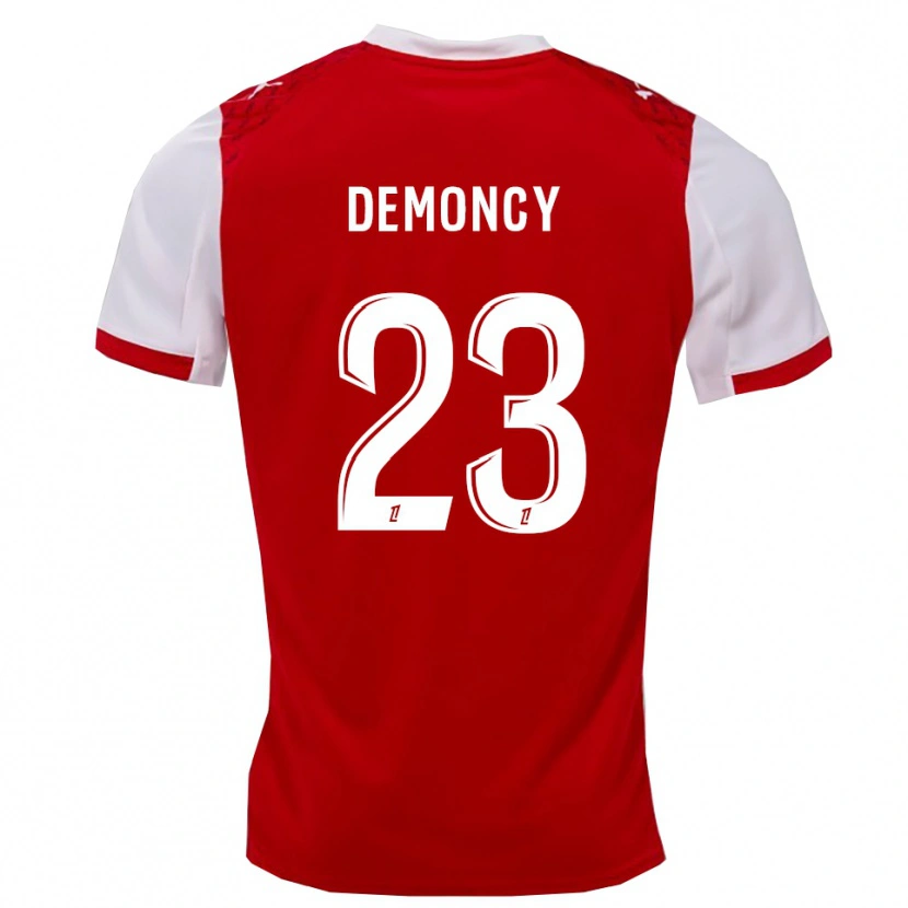 Danxen Damen Yohan Demoncy #23 Rot Weiß Heimtrikot Trikot 2025/26 T-Shirt Schweiz
